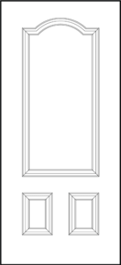 embarq® fiberglass energy-efficient front doors