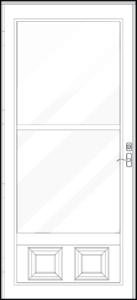 Deluxe™ storm doors